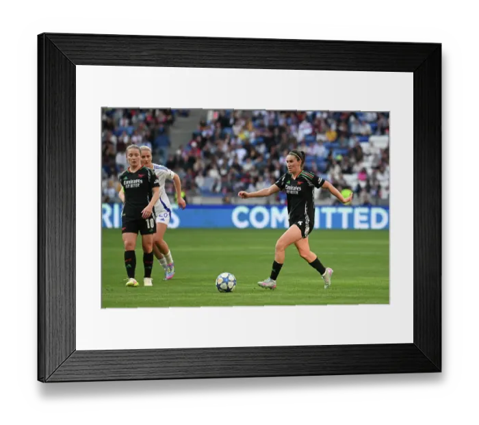 Framed Print : Olympique Lyonnais v Arsenal WFC - UEFA Women's Champions League Semi Final Second Leg Olympique Lyonnais v Arsenal WFC - UEFA Women's Champions League Semi Final Second Leg Framed Print : Olympique Lyonnais v Arsenal WFC - UEFA Women's Champions League Semi Final Second Leg Olympique Lyonnais v Arsenal WFC - UEFA Women's Champions League Semi Final Second Leg