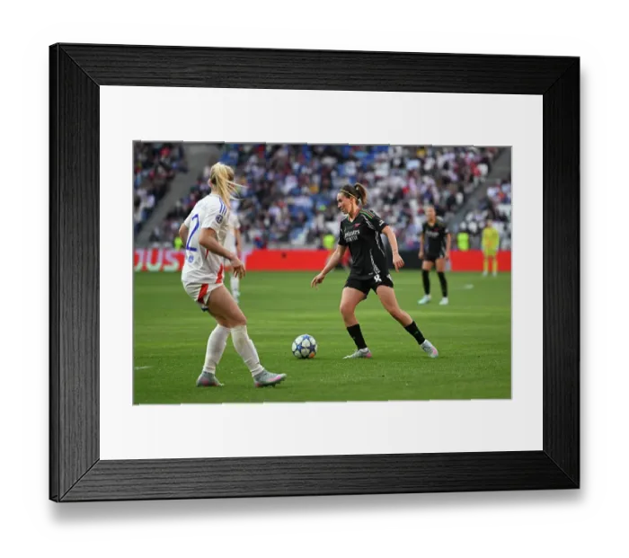 Framed Print : Olympique Lyonnais v Arsenal WFC - UEFA Women's Champions League Semi Final Second Leg Olympique Lyonnais v Arsenal WFC - UEFA Women's Champions League Semi Final Second Leg Framed Print : Olympique Lyonnais v Arsenal WFC - UEFA Women's Champions League Semi Final Second Leg Olympique Lyonnais v Arsenal WFC - UEFA Women's Champions League Semi Final Second Leg