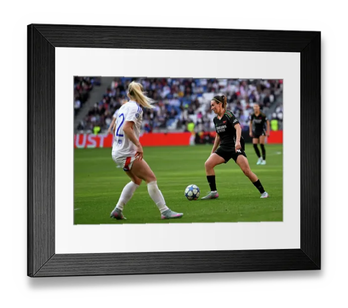Framed Print : Olympique Lyonnais v Arsenal WFC - UEFA Women's Champions League Semi Final Second Leg Olympique Lyonnais v Arsenal WFC - UEFA Women's Champions League Semi Final Second Leg Framed Print : Olympique Lyonnais v Arsenal WFC - UEFA Women's Champions League Semi Final Second Leg Olympique Lyonnais v Arsenal WFC - UEFA Women's Champions League Semi Final Second Leg