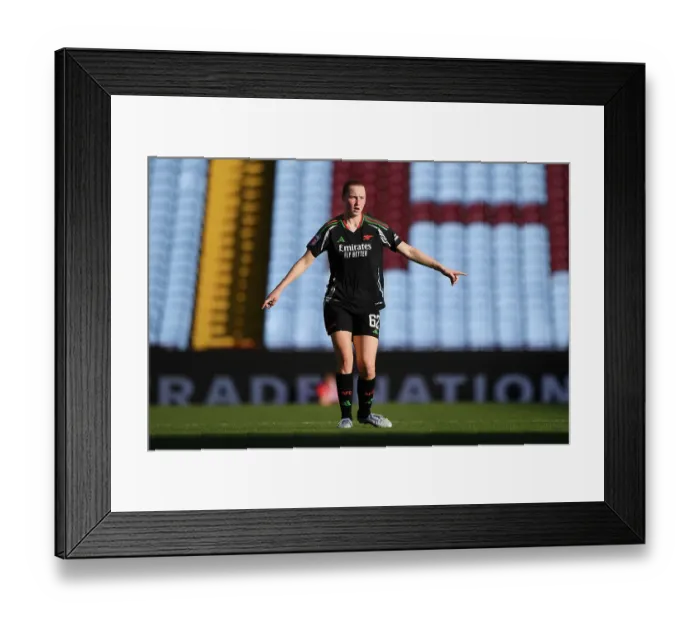 Framed Print : Aston Villa FC v Arsenal FC - Barclays Women's Super League Aston Villa FC v Arsenal FC - Barclays Women's Super League