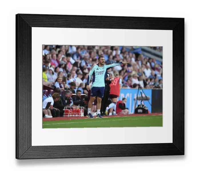 Framed Print : Aston Villa FC v Arsenal FC - Barclays Women's Super League Aston Villa FC v Arsenal FC - Barclays Women's Super League