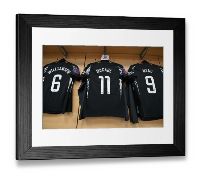 Framed Print : Aston Villa FC v Arsenal FC - Barclays Women's Super League Aston Villa FC v Arsenal FC - Barclays Women's Super League