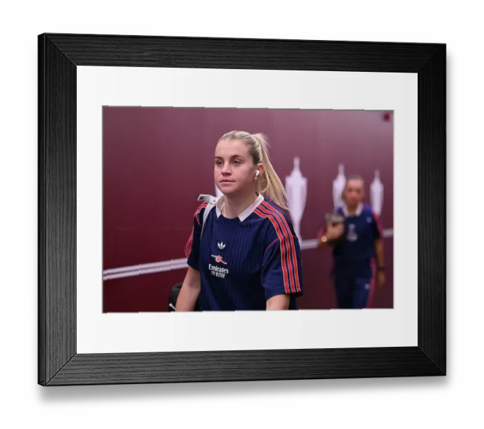 Framed Print : Aston Villa FC v Arsenal FC - Barclays Women's Super League Aston Villa FC v Arsenal FC - Barclays Women's Super League