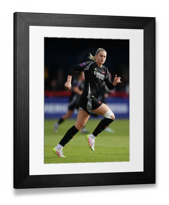 Framed Print : Brighton & Hove Albion FC v Arsenal FC - Barclays Women's Super League Brighton & Hove Albion FC v Arsenal FC - Barclays Women's Super League