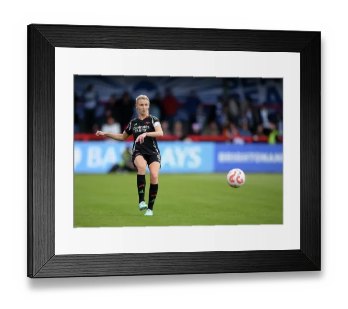 Framed Print : Brighton & Hove Albion FC v Arsenal FC - Barclays Women's Super League Brighton & Hove Albion FC v Arsenal FC - Barclays Women's Super League