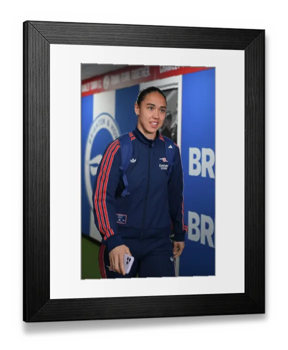 Framed Print : Brighton & Hove Albion FC v Arsenal FC - Barclays Women's Super League Brighton & Hove Albion FC v Arsenal FC - Barclays Women's Super League