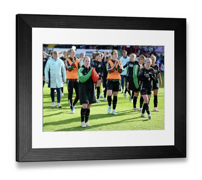 Framed Print : Brighton & Hove Albion FC v Arsenal FC - Barclays Women's Super League Brighton & Hove Albion FC v Arsenal FC - Barclays Women's Super League