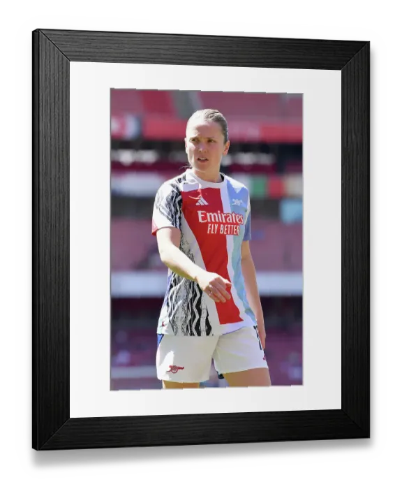 Framed Print : Arsenal FC v Manchester United FC - Barclays Women's Super League Arsenal FC v Manchester United FC - Barclays Women's Super League