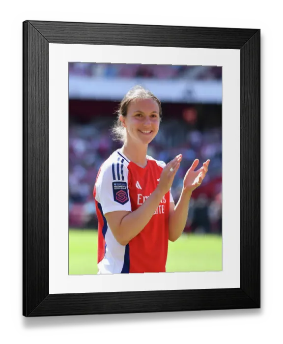 Framed Print : Arsenal FC v Manchester United FC - Barclays Women's Super League Arsenal FC v Manchester United FC - Barclays Women's Super League