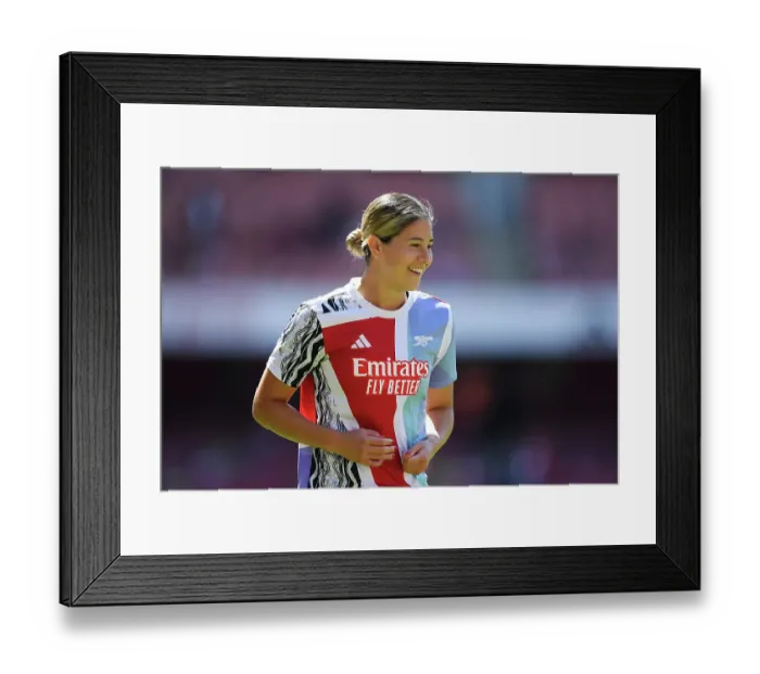 Framed Print : Arsenal FC v Manchester United FC - Barclays Women's Super League Arsenal FC v Manchester United FC - Barclays Women's Super League