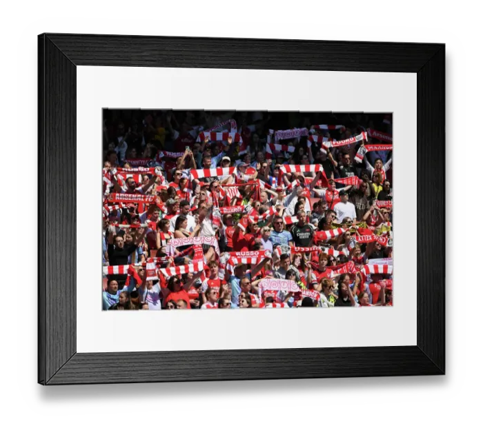 Framed Print : Arsenal FC v Manchester United FC - Barclays Women's Super League Arsenal FC v Manchester United FC - Barclays Women's Super League