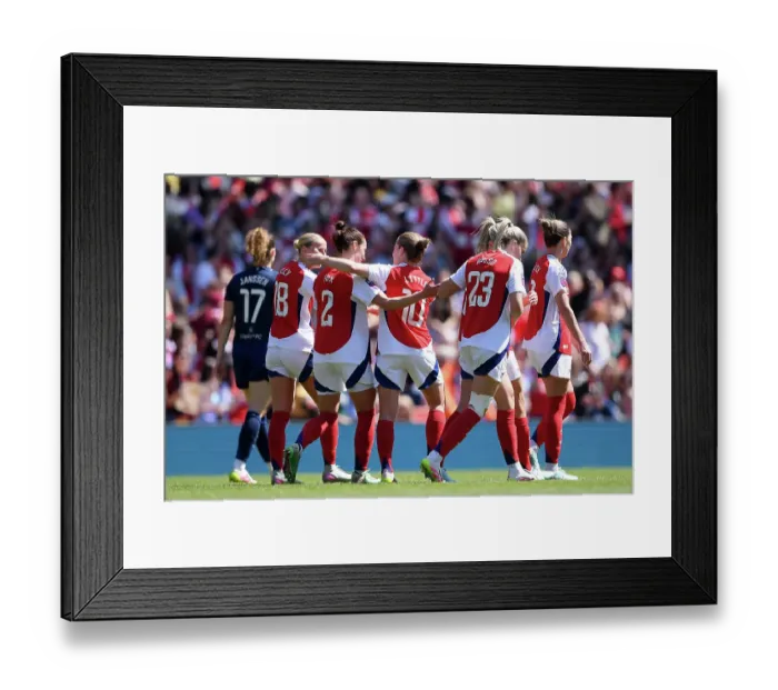 Framed Print : Arsenal FC v Manchester United FC - Barclays Women's Super League Arsenal FC v Manchester United FC - Barclays Women's Super League Framed Print : Arsenal FC v Manchester United FC - Barclays Women's Super League Arsenal FC v Manchester United FC - Barclays Women's Super League