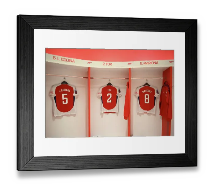 Framed Print : Arsenal FC v Manchester United FC - Barclays Women's Super League Arsenal FC v Manchester United FC - Barclays Women's Super League