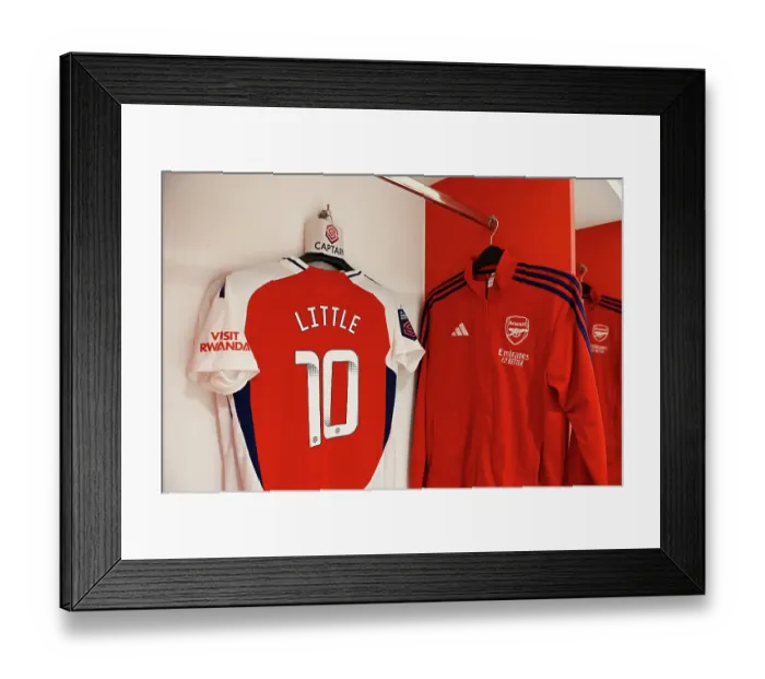 Framed Print : Arsenal FC v Manchester United FC - Barclays Women's Super League Arsenal FC v Manchester United FC - Barclays Women's Super League