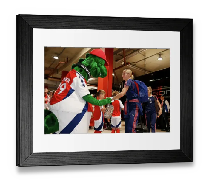 Framed Print : Arsenal FC v Manchester United FC - Barclays Women's Super League Arsenal FC v Manchester United FC - Barclays Women's Super League