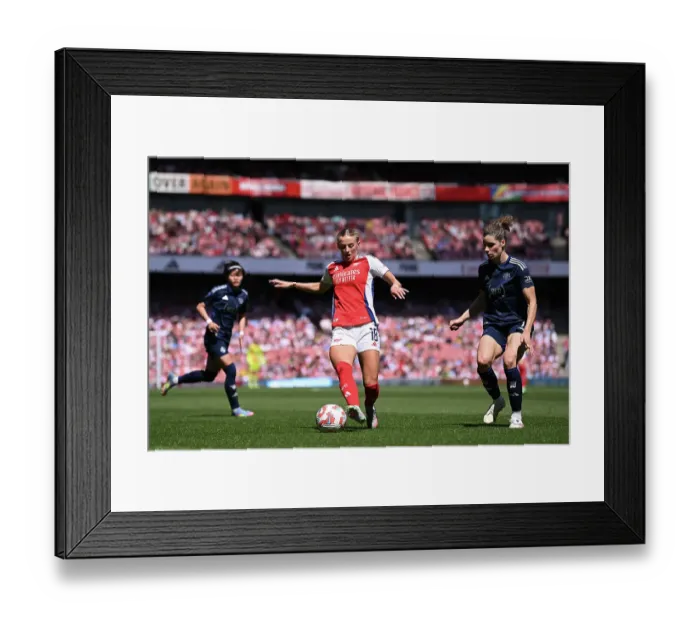 Framed Print : Arsenal FC v Manchester United FC - Barclays Women's Super League Arsenal FC v Manchester United FC - Barclays Women's Super League Framed Print : Arsenal FC v Manchester United FC - Barclays Women's Super League Arsenal FC v Manchester United FC - Barclays Women's Super League