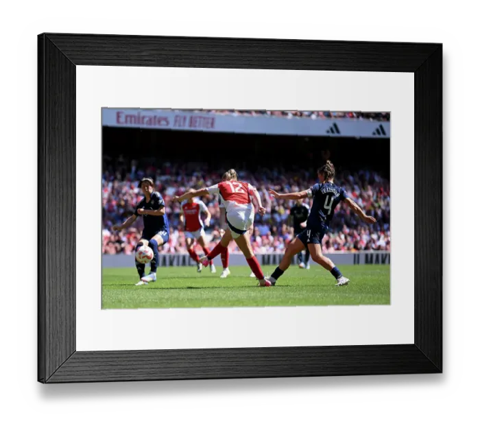 Framed Print : Arsenal FC v Manchester United FC - Barclays Women's Super League Arsenal FC v Manchester United FC - Barclays Women's Super League Framed Print : Arsenal FC v Manchester United FC - Barclays Women's Super League Arsenal FC v Manchester United FC - Barclays Women's Super League