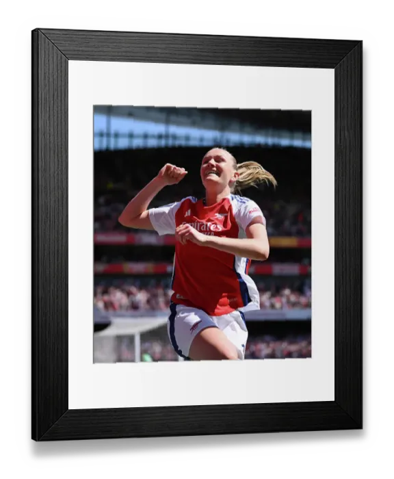 Framed Print : Arsenal FC v Manchester United FC - Barclays Women's Super League Arsenal FC v Manchester United FC - Barclays Women's Super League
