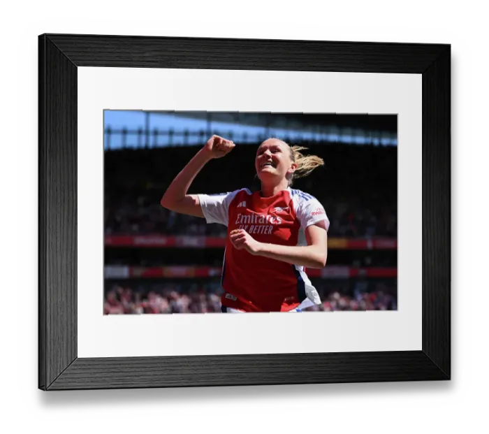 Framed Print : Arsenal FC v Manchester United FC - Barclays Women's Super League Arsenal FC v Manchester United FC - Barclays Women's Super League