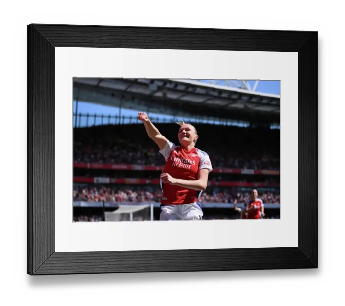 Framed Print : Arsenal FC v Manchester United FC - Barclays Women's Super League Arsenal FC v Manchester United FC - Barclays Women's Super League