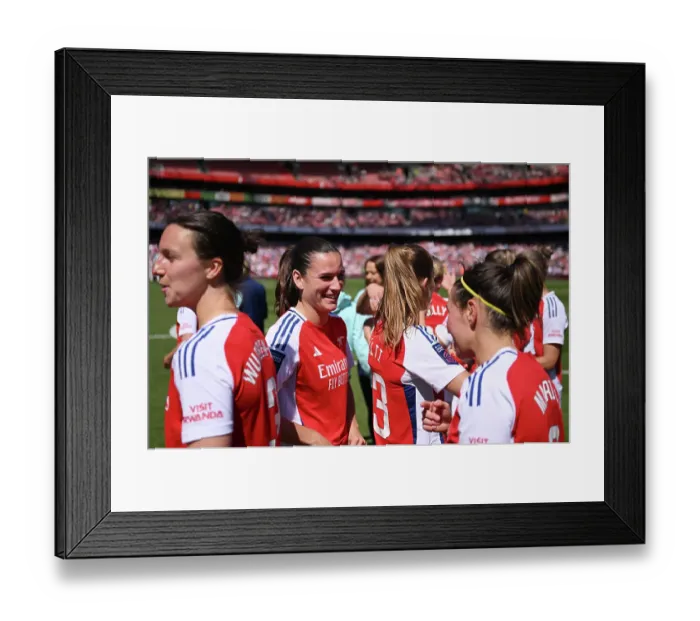 Framed Print : Arsenal FC v Manchester United FC - Barclays Women's Super League Arsenal FC v Manchester United FC - Barclays Women's Super League Framed Print : Arsenal FC v Manchester United FC - Barclays Women's Super League Arsenal FC v Manchester United FC - Barclays Women's Super League