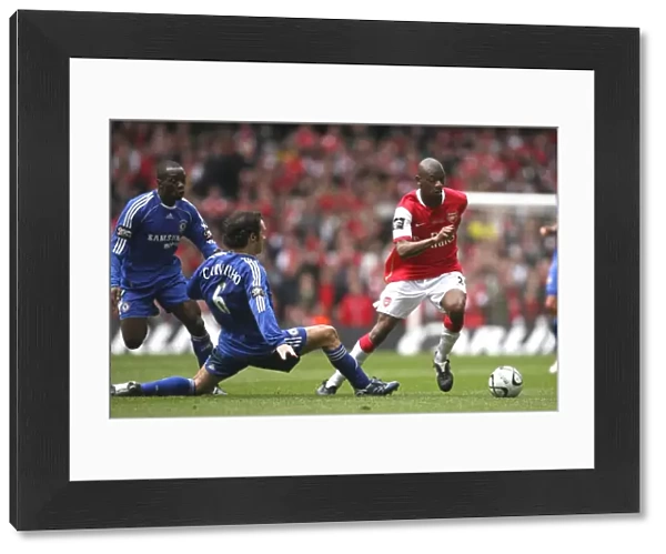 Abu Diaby (Arsenal) Ricardo Carvalho (Chelsea)