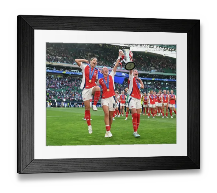 Framed Print : FC Barcelona v Arsenal WFC - UEFA Women's Champions League Final FC Barcelona v Arsenal WFC - UEFA Women's Champions League Final Framed Print : FC Barcelona v Arsenal WFC - UEFA Women's Champions League Final FC Barcelona v Arsenal WFC - UEFA Women's Champions League Final