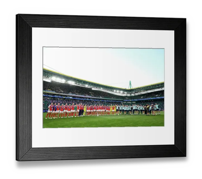 Framed Print : Arsenal WFC v FC Barcelona - UEFA Women's Champions League Final Arsenal WFC v FC Barcelona - UEFA Women's Champions League Final