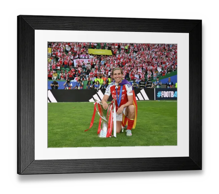 Framed Print : FC Barcelona v Arsenal WFC - UEFA Women's Champions League Final FC Barcelona v Arsenal WFC - UEFA Women's Champions League Final