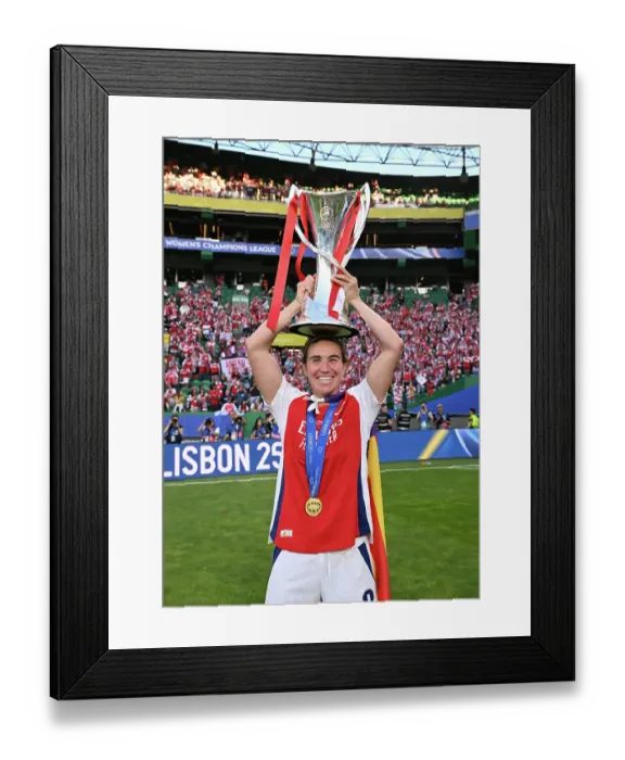Framed Print : FC Barcelona v Arsenal WFC - UEFA Women's Champions League Final FC Barcelona v Arsenal WFC - UEFA Women's Champions League Final