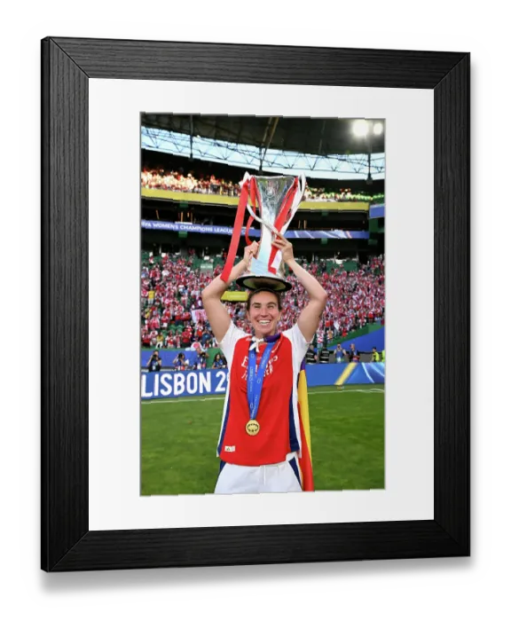 Framed Print : Arsenal WFC v FC Barcelona - UEFA Women's Champions League Final Arsenal WFC v FC Barcelona - UEFA Women's Champions League Final