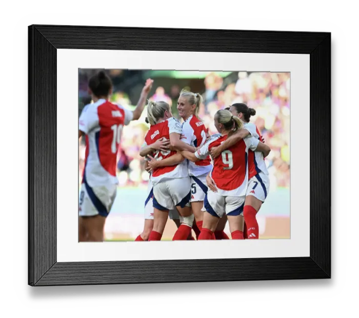 Framed Print : FC Barcelona v Arsenal WFC - UEFA Women's Champions League Final FC Barcelona v Arsenal WFC - UEFA Women's Champions League Final