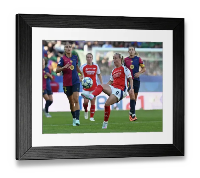Framed Print : FC Barcelona v Arsenal WFC - UEFA Women's Champions League Final FC Barcelona v Arsenal WFC - UEFA Women's Champions League Final