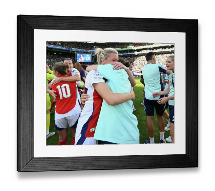 Framed Print : FC Barcelona v Arsenal WFC - UEFA Women's Champions League Final FC Barcelona v Arsenal WFC - UEFA Women's Champions League Final