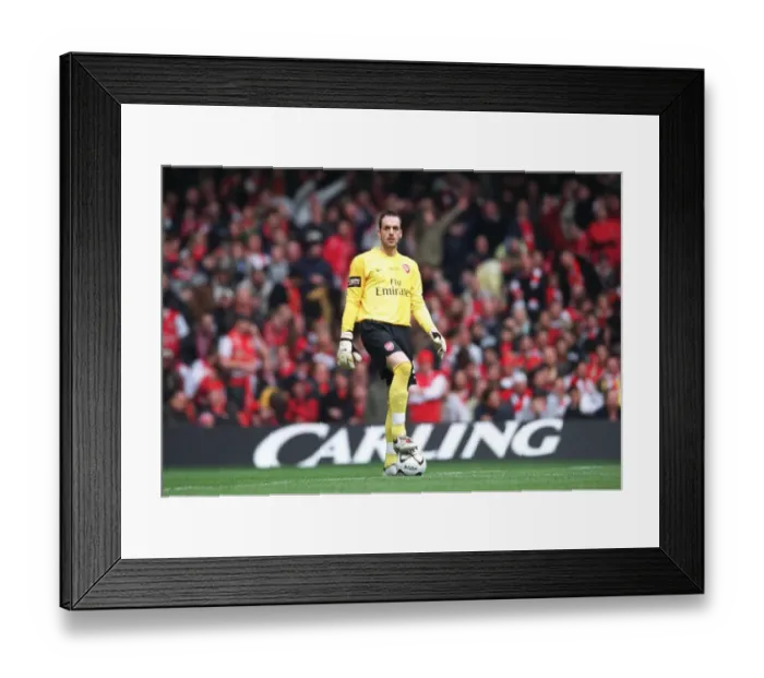 Framed Print : Manuel Almunia's Heartbreaking Loss: Arsenal 1-2 Chelsea, Carling Cup Final, 2007 Framed Print : Manuel Almunia's Heartbreaking Loss: Arsenal 1-2 Chelsea, Carling Cup Final, 2007