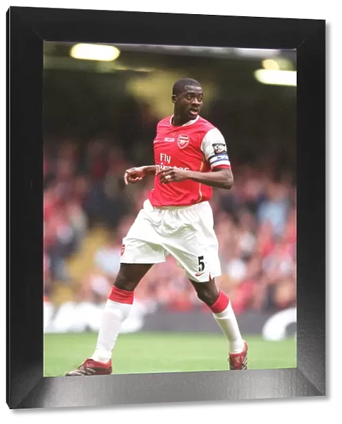 Heartbreaking Loss: Arsenal's Kolo Toure at the Carling Cup Final, 2007 - Arsenal 1-2 Chelsea