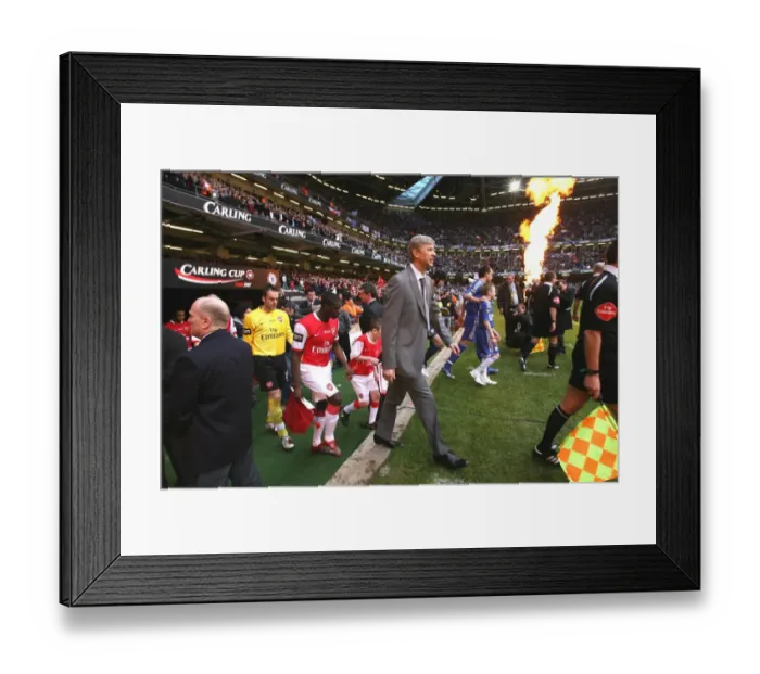 Framed Print : Chelsea's Carling Cup Victory: Arsenal 1-2 Chelsea (2007)