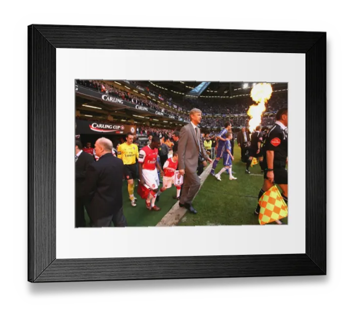 Framed Print : Arsenal 1-2 Chelsea: The Carling Cup Final Victory, Millennium Stadium, 2007