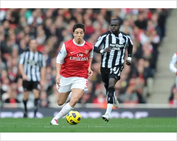 Samir Nasri (Arsenal) Cheik Tiote (Newcastle). Arsenal 0: 1 Newcastle United