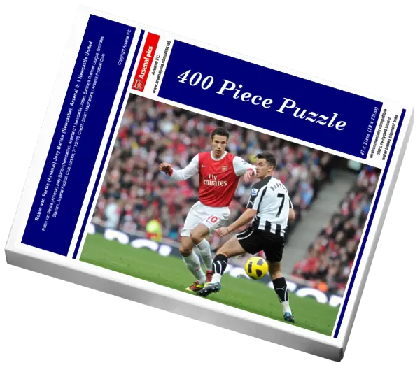 Robin van Persie (Arsenal) Joey Barton (Newcastle). Arsenal 0: 1 Newcastle United