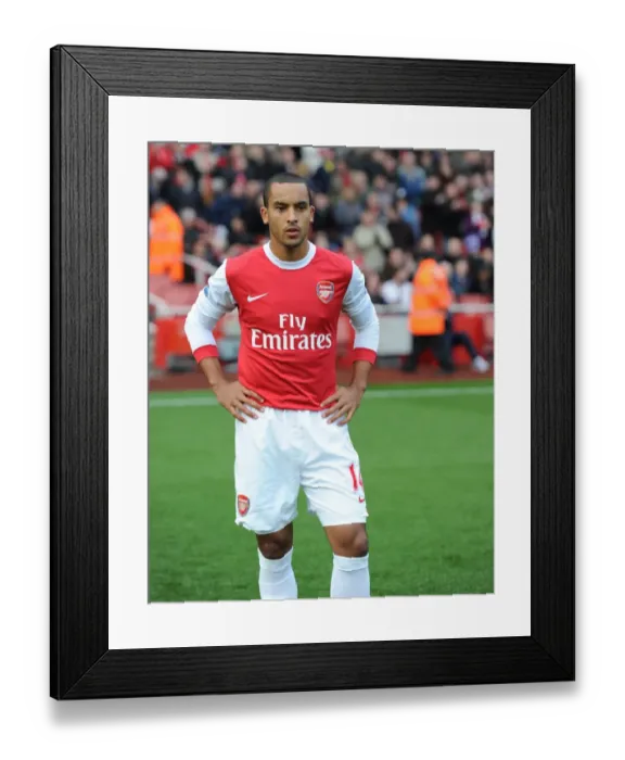 Framed Print : Theo Walcott's Goal Gives Newcastle United Victory Over Arsenal in Premier League