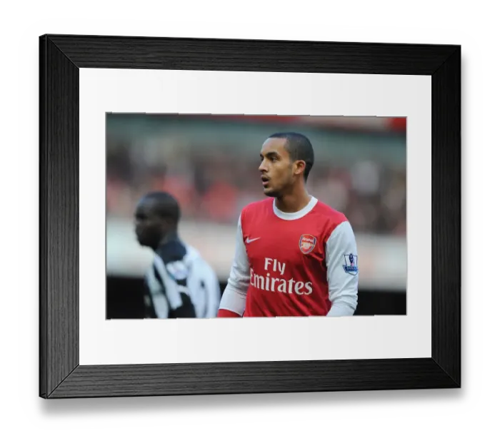 Framed Print : Theo Walcott's Heartbreaker: Arsenal 0-1 Newcastle United, Premier League 2010