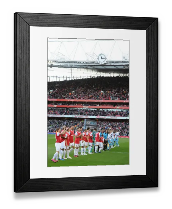 Framed Print : Emirates Stadium. Arsenal 1: 0 West Ham United, Barclays Premier League Framed Print : Emirates Stadium. Arsenal 1: 0 West Ham United, Barclays Premier League