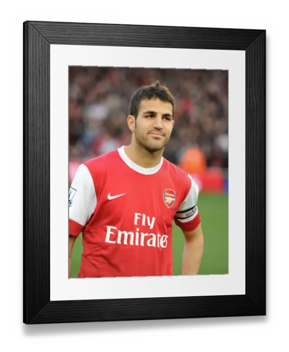 Framed Print : Cesc Fabregas Scores the Winner: Arsenal 1-0 West Ham United, Premier League 2010-11 Framed Print : Cesc Fabregas Scores the Winner: Arsenal 1-0 West Ham United, Premier League 2010-11