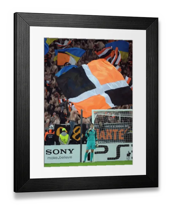 Framed Print : Fabianski in Action: Arsenal's UEFA Champions League Battle at Shakhtar Donetsk (3 / 11 / 2010)