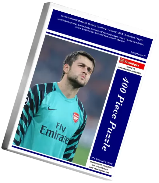 Lucasz Fabianski (Arsenal). Shakhtar Donetsk 2: 1 Arsenal, UEFA Champiojns League
