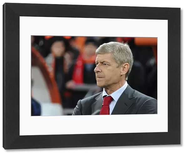 Arsenal manager Arsene Wenger. Shakhtar Donetsk 2: 1 Arsenal, UEFA Champiojns League