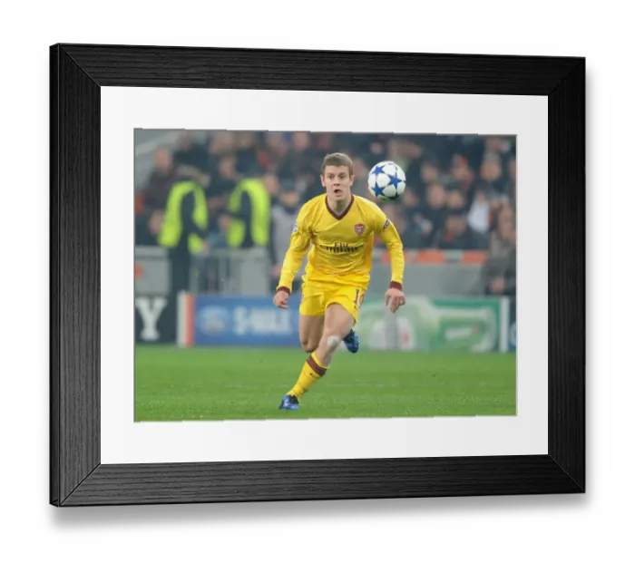 Framed Print : Jack Wilshere (Arsenal). Shakhtar Donetsk 2: 1 Arsenal, UEFA Champiojns League Framed Print : Jack Wilshere (Arsenal). Shakhtar Donetsk 2: 1 Arsenal, UEFA Champiojns League