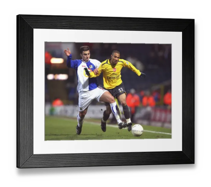 Framed Print : Clash of Titans: Gael Clichy vs. Zurab Khizanishvili in the FA Cup Showdown between Blackburn and Arsenal, 2007 Framed Print : Clash of Titans: Gael Clichy vs. Zurab Khizanishvili in the FA Cup Showdown between Blackburn and Arsenal, 2007