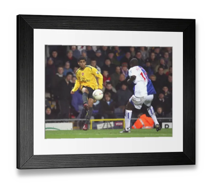 Framed Print : Denilson (Arsenal) Aaron Mokoena (Blackburn) Framed Print : Denilson (Arsenal) Aaron Mokoena (Blackburn)